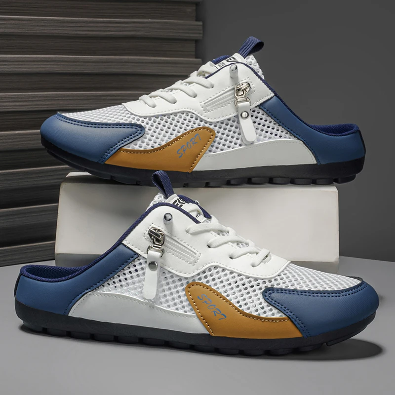 Men'S Shoes Casual Sneakers - شباشب صيفية للرجال، أحذية عصرية ذات