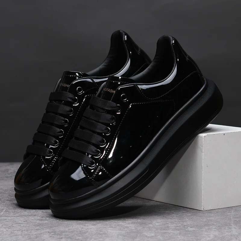 Men'S Shoes Black And White - أحذية رجالية ماركة، أحذية رجالية سوداء