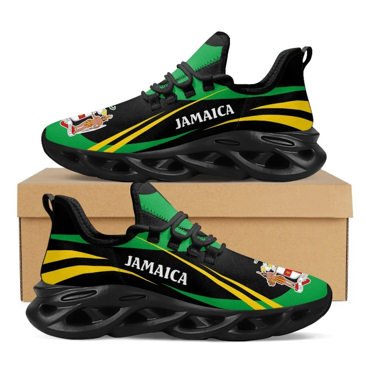 Men Shoes Trainers - جامايكا العلم طباعة أحذية الرجال أحذية