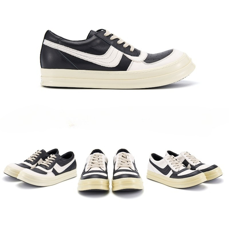 Men'S Shoes Black And White - حذاء ROG RO Large Hook Low-Top
