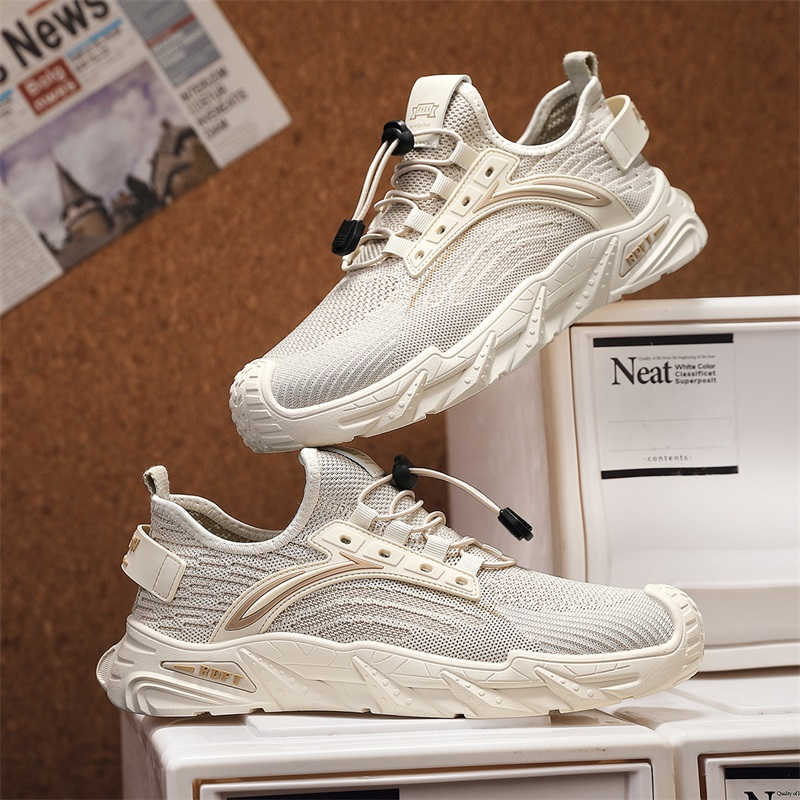 Men Shoes Trainers - أحذية رياضية رجالية خضراء من الجلد