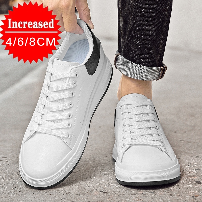 Men'S Shoes Black And White - جديد فاخر الرجال أحذية مصعد غير