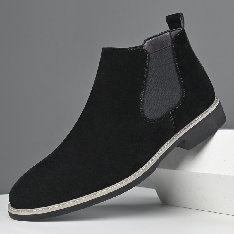 Men Shoes Oxford - أزياء الرجال تشيلسي الأحذية أوكسفورد الجلود