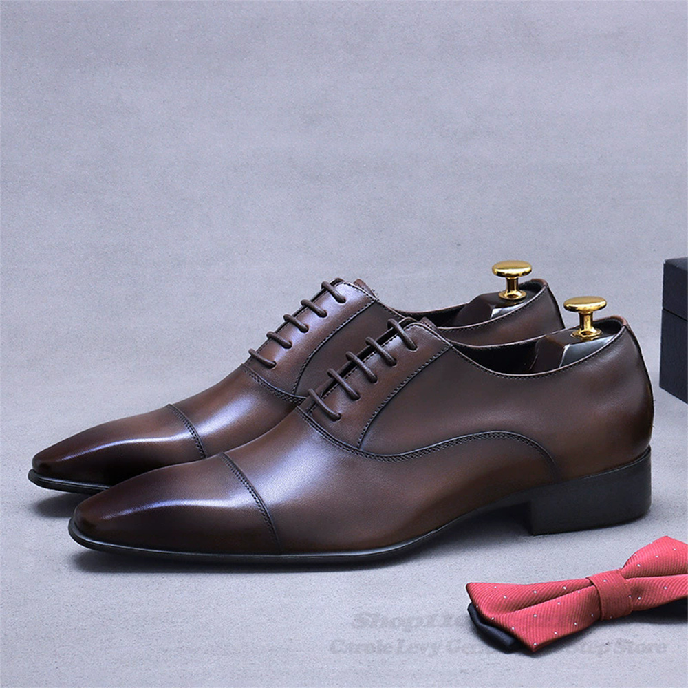 الرجال أكسفورد أحذية من الجلد  - مراجعة Men Shoes Oxford وسعره