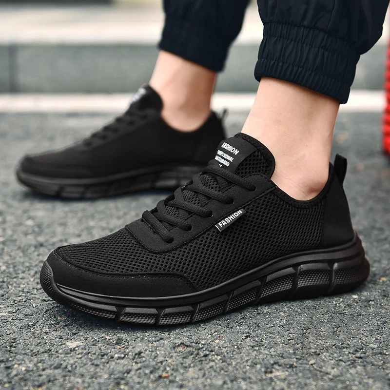 جديد شبكة حذاء رجالي لاك متابع - مراجعة Men Shoes Trainers وسعره