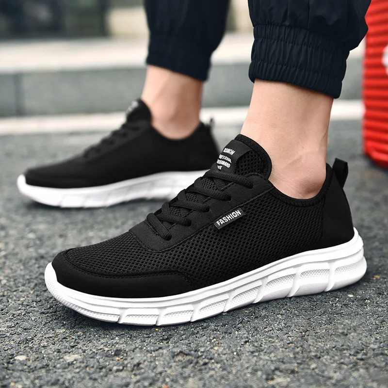 جديد شبكة حذاء رجالي لاك متابع - مراجعة Men Shoes Trainers وسعره