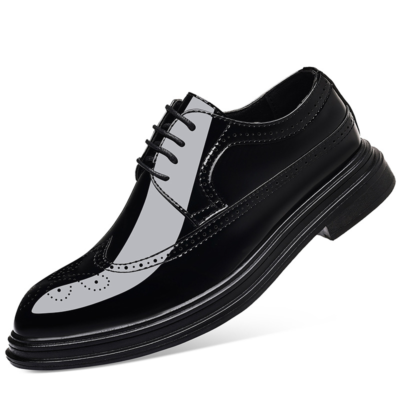 أحذية رجالية رسمية من الجلد ال - مراجعة Men Shoes Oxford وسعره