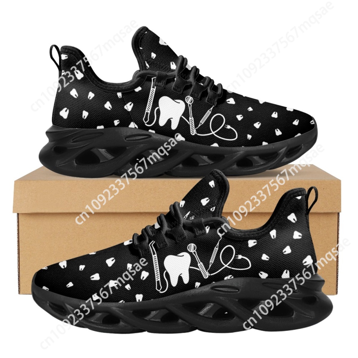 أبيض وأسود الأسنان مؤسسة طبية  - مراجعة Men'S Shoes Black And White وسعره