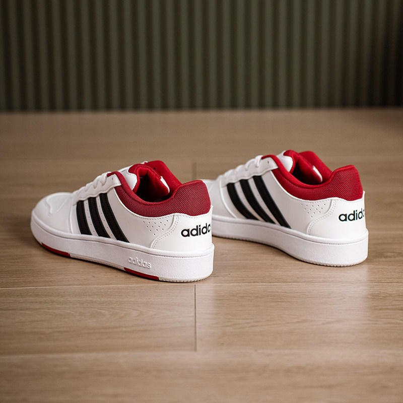 أحذية أديداس هوبس كلاسيك KI106 - مراجعة Men'S Shoes Black And White وسعره