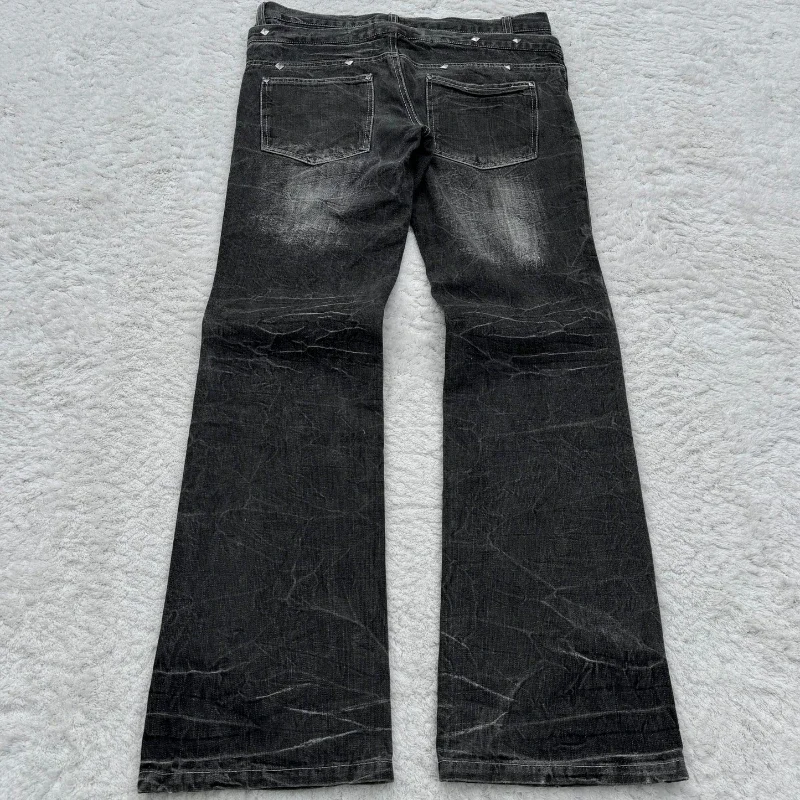 جينز نسائي عصري بتصميم Y2K ريت - مراجعة Men Shoes Jeans وسعره