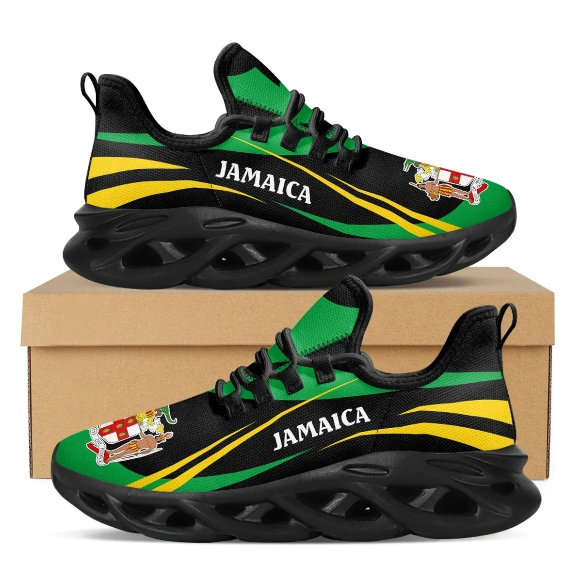 جامايكا العلم طباعة أحذية الرج - مراجعة Men Shoes Trainers وسعره