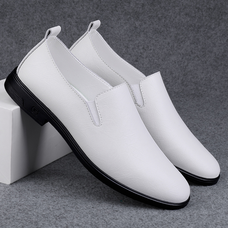 بسيطة بيضاء لينة سوليد مريحة ا - مراجعة Men'S Shoes Black And White وسعره