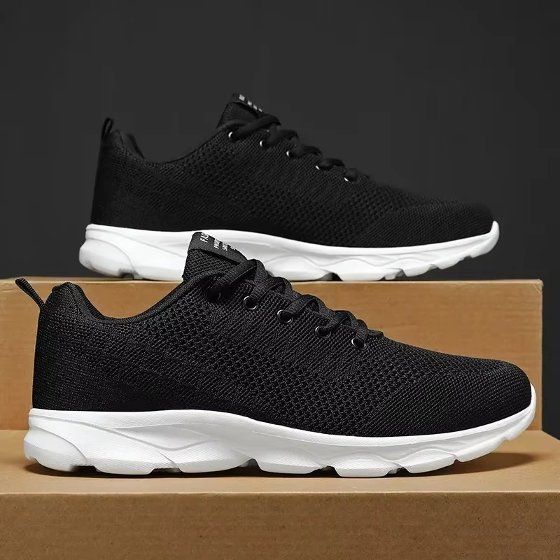 أحذية رجالية رياضية خفيفة الوز - مراجعة Men'S Shoes Black And White وسعره