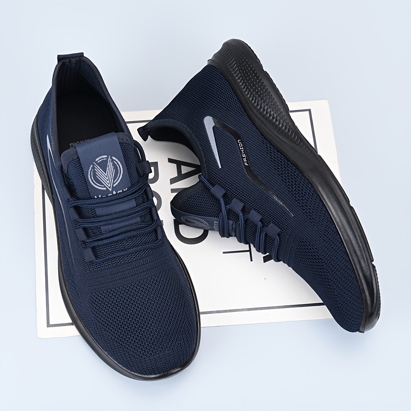 أحذية رياضية رجالية شبكية قابل - مراجعة Men Shoes Trainers وسعره