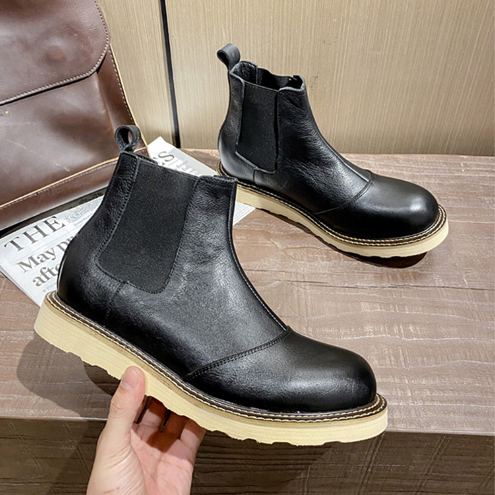 الرجعية الرجال جلد طبيعي تشيلس - مراجعة Men Shoes Oxford وسعره