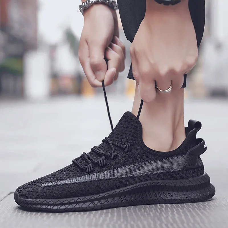 أحذية رجالية منسوجة 2025، أحذي - مراجعة Men Shoes Trainers وسعره