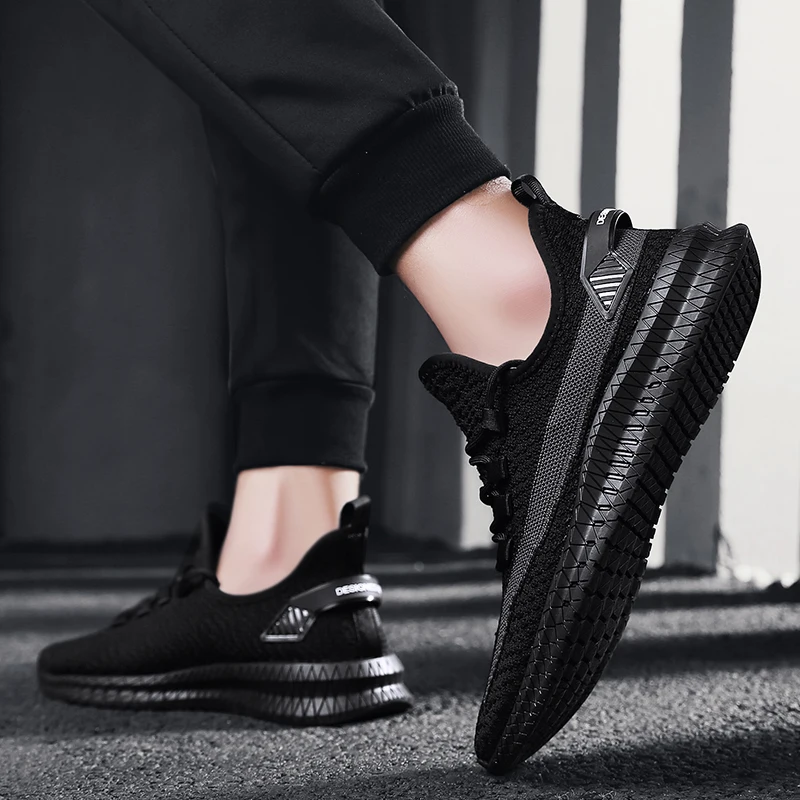 أحذية رجالية منسوجة 2025، أحذي - مراجعة Men Shoes Trainers وسعره