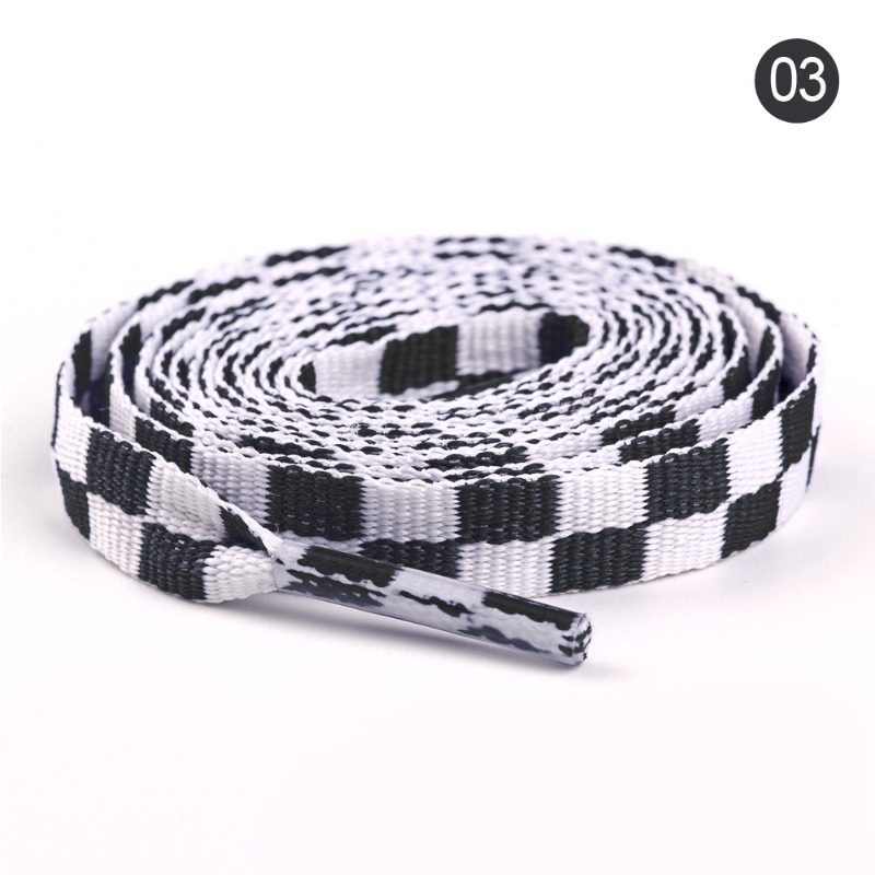 أربطة أحذية مسطحة بنمط مربعات  - مراجعة Men'S Shoes Black And White وسعره