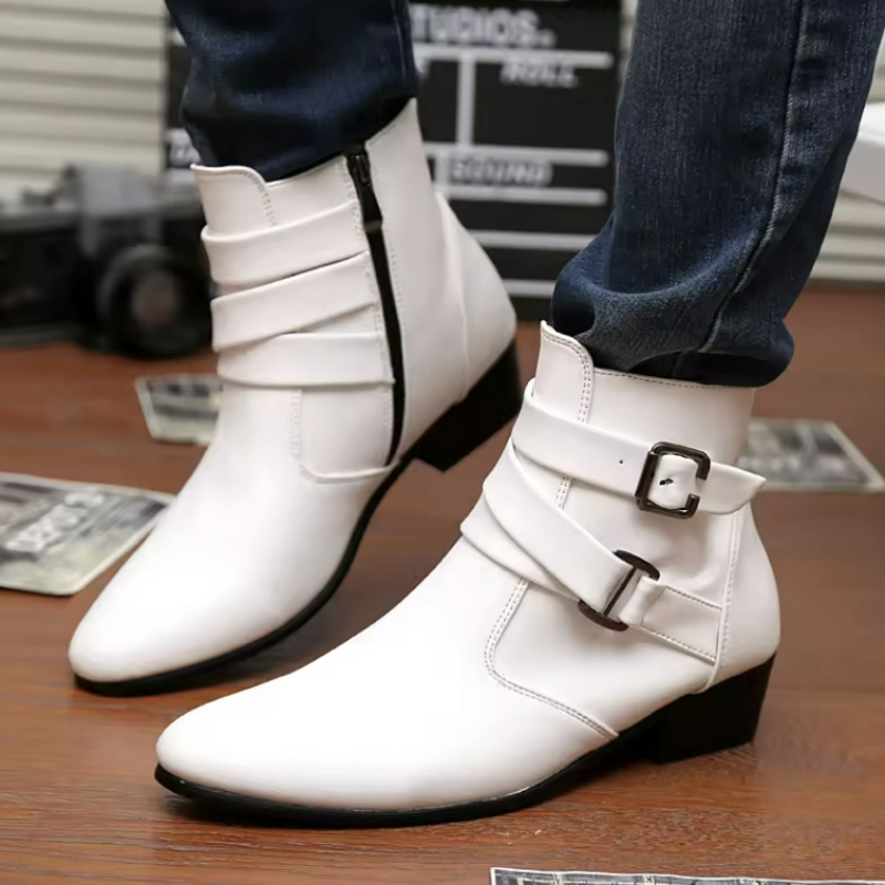 الفاخرة الرجال الأحذية الجلدية - مراجعة Men'S Shoes Black And White وسعره
