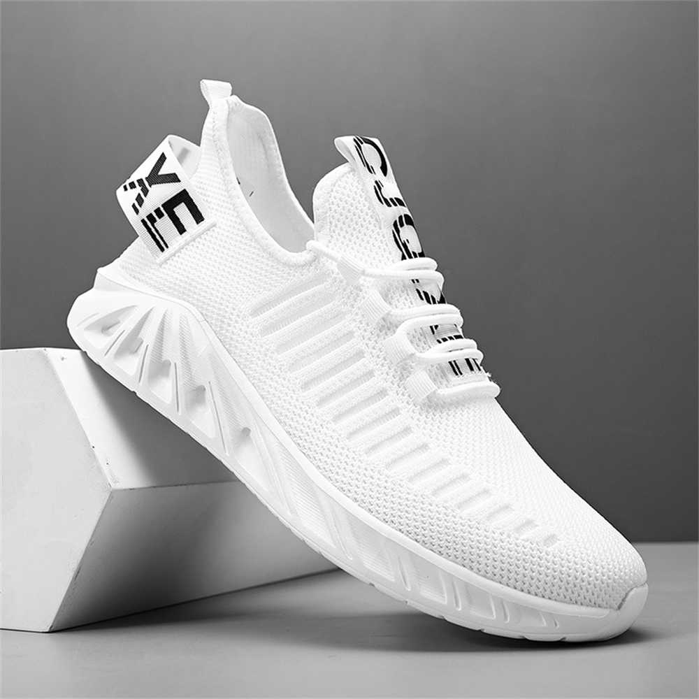 أحذية رجالية مسطحة الكعب مقاس  - مراجعة Men Shoes Trainers وسعره