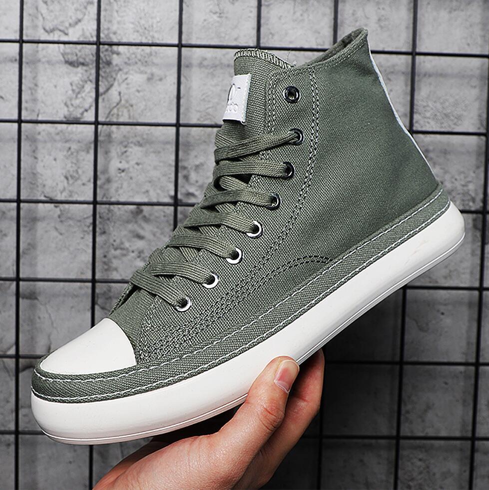 أحذية قماشية رجالية عالية الرق - مراجعة Men'S Shoes Black And White وسعره