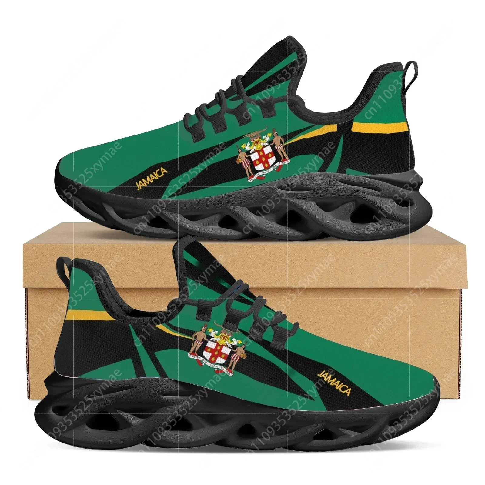 أحذية بتصميم علم جامايكا للرجا - مراجعة Men Shoes Trainers وسعره
