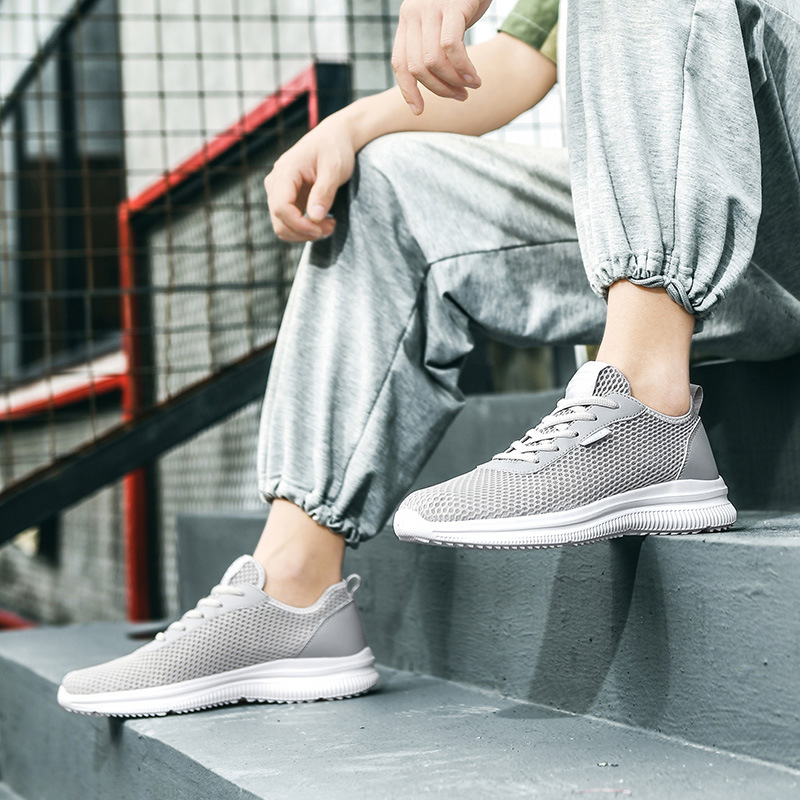 حذاء رجالي كاجوال بأربطة ، أحذ - مراجعة Men Shoes Trainers وسعره