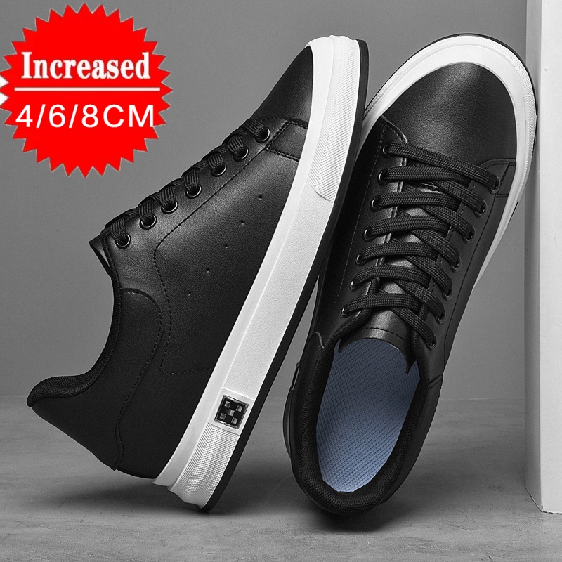 جديد فاخر الرجال أحذية مصعد غي - مراجعة Men'S Shoes Black And White وسعره
