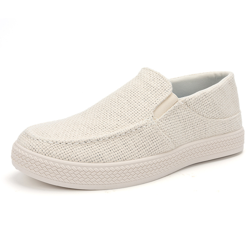 أحذية رجالية كاجوال من الكتان  - مراجعة Loafer Slip On Men وسعره