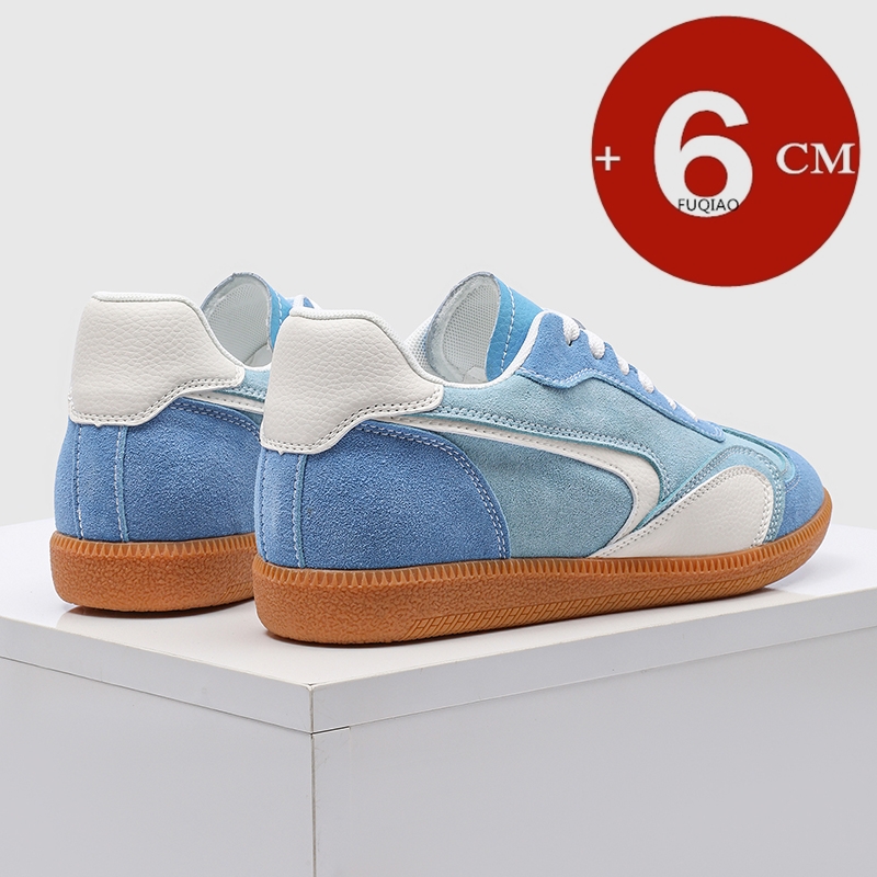 6 سنتيمتر الارتفاع زيادة أحذية - مراجعة Men Shoes Trainers وسعره