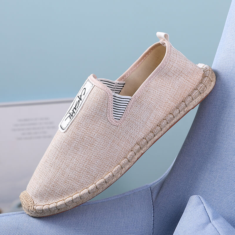 أحذية رجالية كاجوال من الكتان، - مراجعة Loafer Slip On Men وسعره