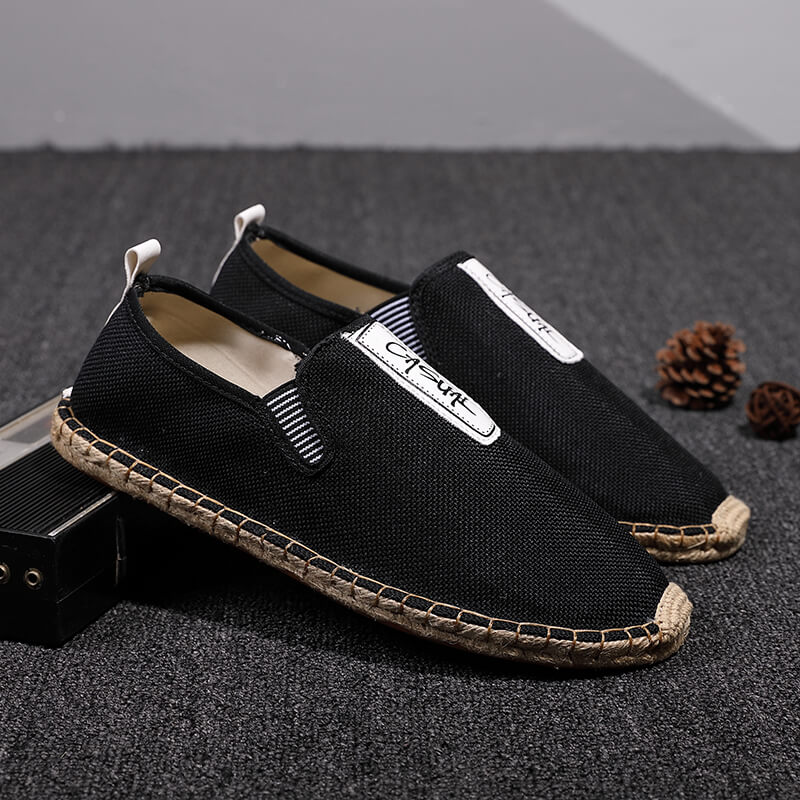أحذية رجالية كاجوال من الكتان، - مراجعة Loafer Slip On Men وسعره